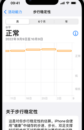 融水iPhone手机维修如何在iPhone开启'步行稳定性通知'