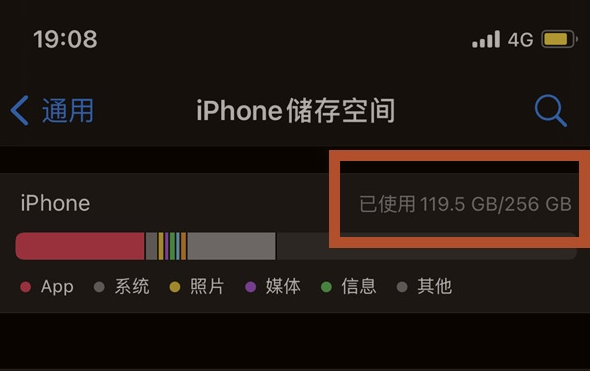 融水苹果13维修分享iPhone13如何查看剩余内存 