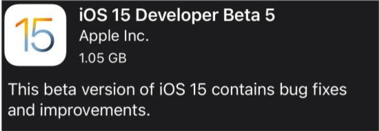 融水苹果手机维修分享如何升级到iOS15.0 beta5 